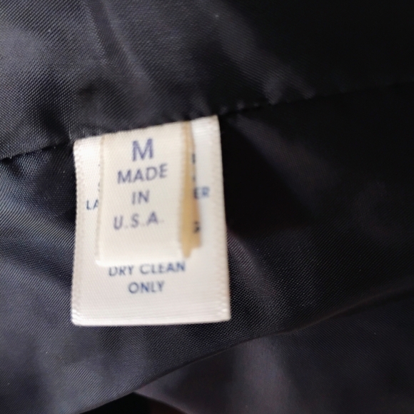 Rebecca Minkoff Moto Jacket Medium Beige Black Lambskin Leather Winter - Picture 5 of 8